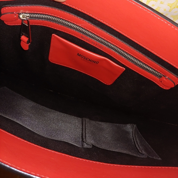 Rare! Amazing Moschino Do Not Enter Runway Coture Bag Novelty Purse Jeremy Scott - Picture 5 of 10